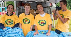 Covered Bridges Half Marathon volunteers